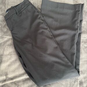 Banana republic Classic Black Pinstripe Trousers